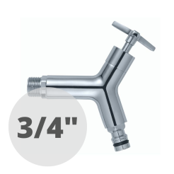 Kranik do zbiornika chromowany MODERNTAP 3/4"