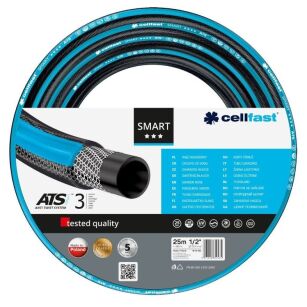 Wąż ogrodowy SMART 3 ATSV 1/2" 25mb UV Cellfast