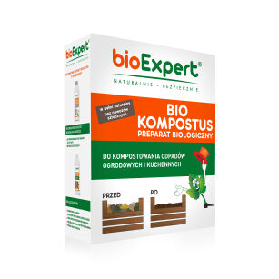 Bio Kompostus 500g - do kompostowania odpadów kuchennych, ogrodowych i parkowych.